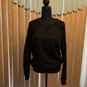 Black Crew neck sweater